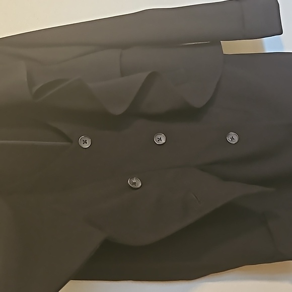 Stunning Simply Vera Vera Wang Black Double Breasted Coat Sz. S - Picture 6 of 11